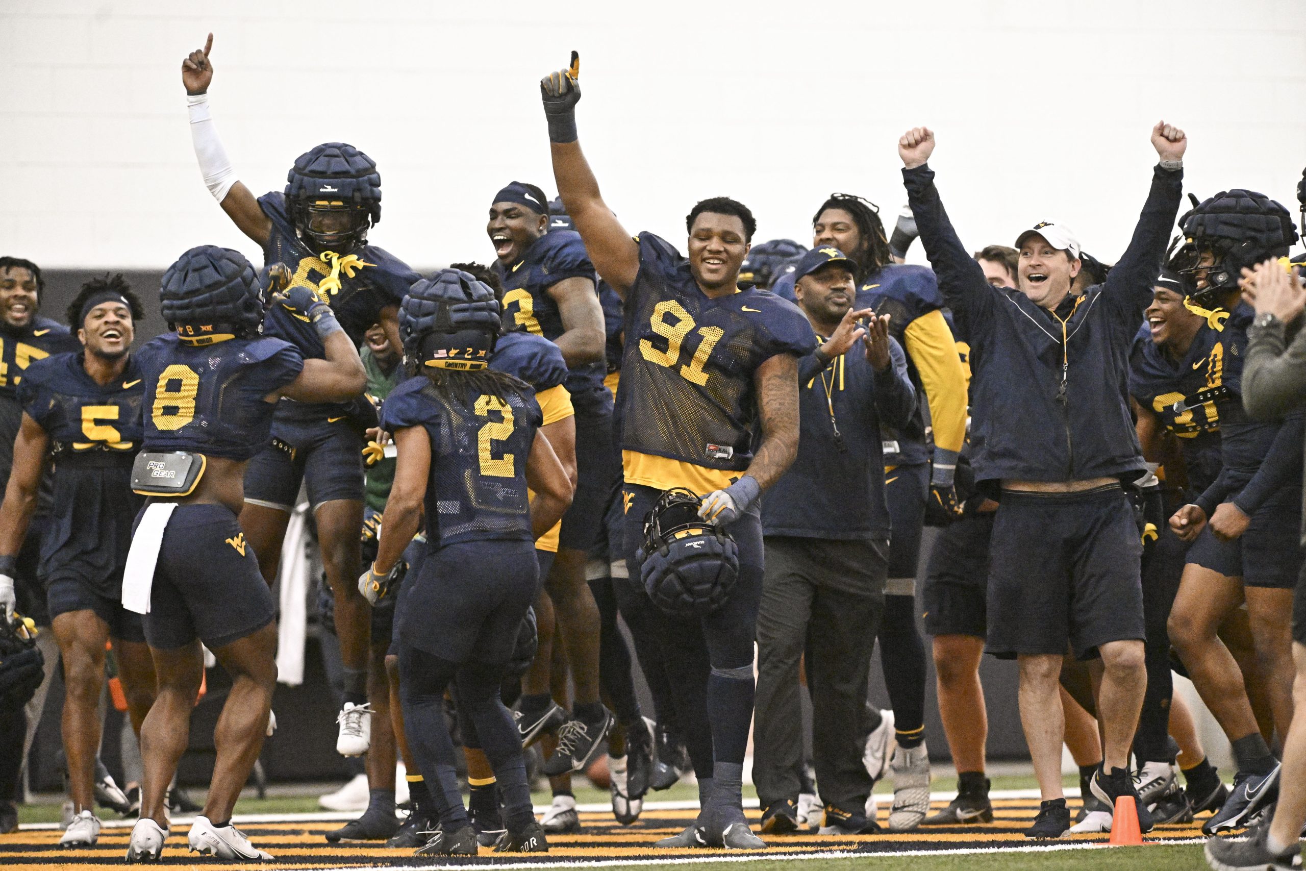 Notebook: Brown expects transfers to play large roles as WVU football begins fall camp